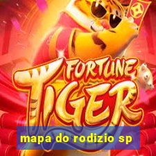 mapa do rodizio sp